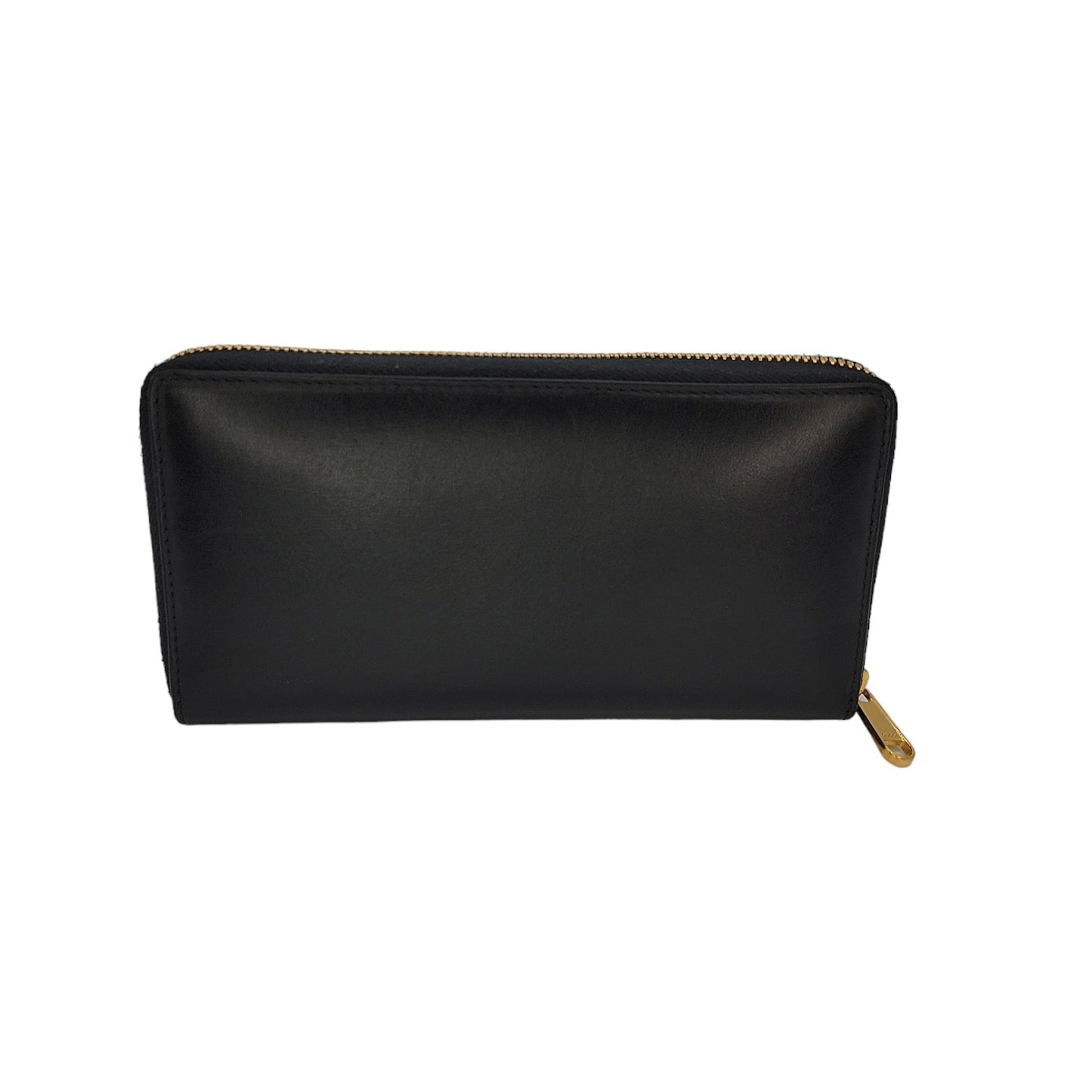 Gucci Black Calf Horsebit 1955 Continental Wallet