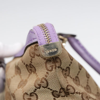 GUCCI GG Canvas Tote Bag Beige Gold 257069  88424