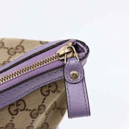 GUCCI GG Canvas Tote Bag Beige Gold 257069  88424