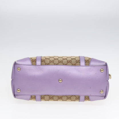 GUCCI GG Canvas Tote Bag Beige Gold 257069  88424