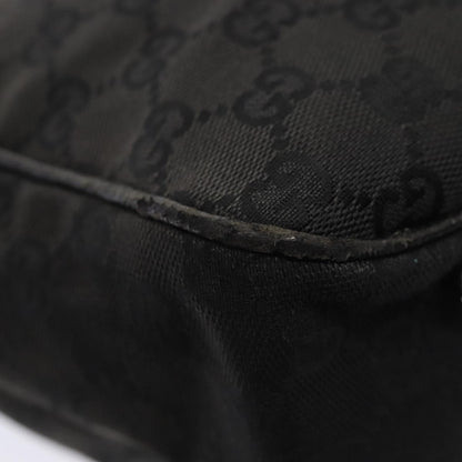 GUCCI GG Canvas Tote Bag Black 113017  88660