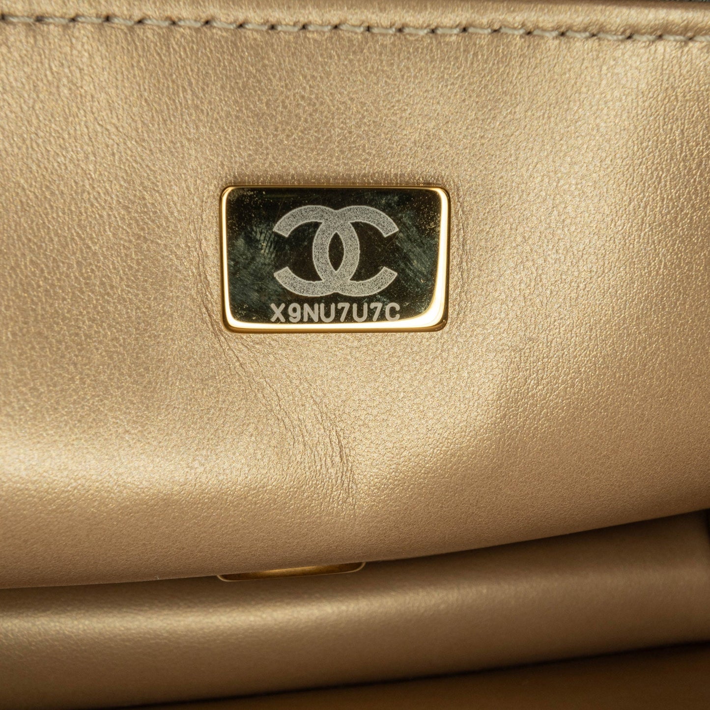 Black Chanel Quilted Lambskin Octagonal Buckle Crossbody