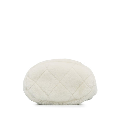 Chanel Sac Shearling CC Shoulder Bag