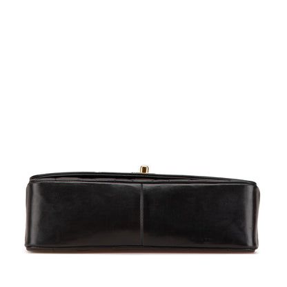 Black Chanel Medium Lambskin Diana Flap Crossbody Bag