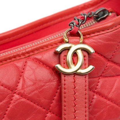 Chanel Sac Small Chevron Lambskin Gabrielle Crossbody