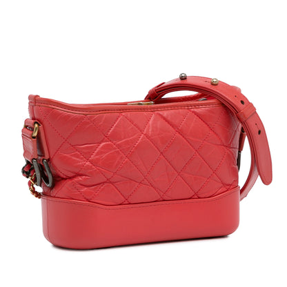 Chanel Sac Small Chevron Lambskin Gabrielle Crossbody
