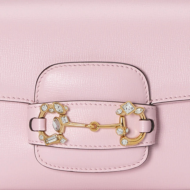 (WMNS) Gucci Horsebit 1955 Small Shoulder Bag 'Pink' 735178-AACPL-5941