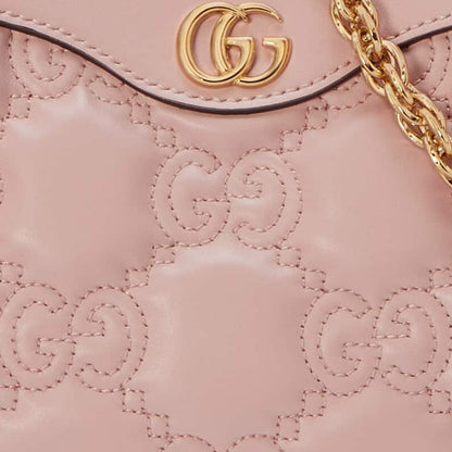 (WMNS) Gucci GG Matelasse Handbag 'Light Pink' 735049-UM8HG-5941
