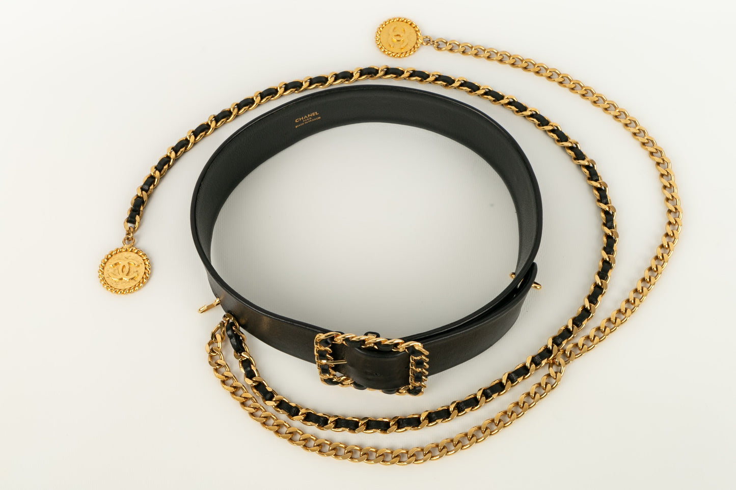 Ceinture en cuir Chanel