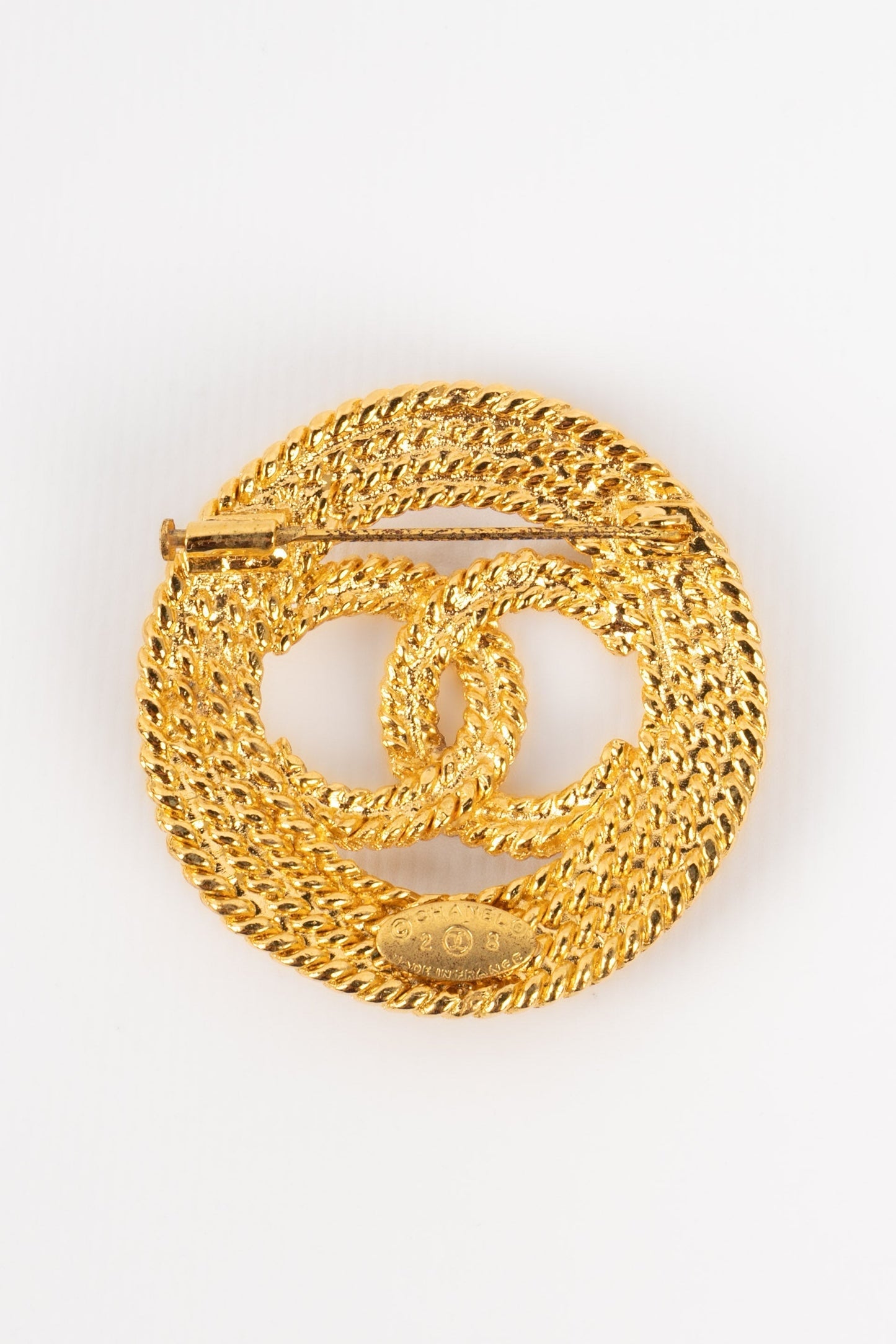 Broche cc Chanel