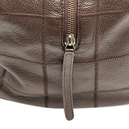 Chanel Caviar Skin Chocobar Tote Shoulder Bag A26135