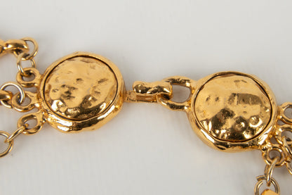 Collier dor Chanel 1990s