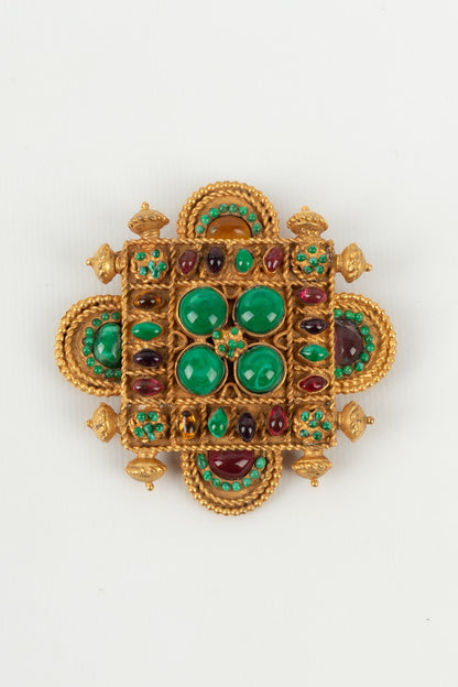 Broche byzantine Chanel