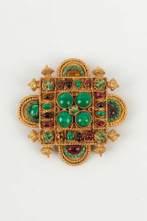 Broche byzantine Chanel