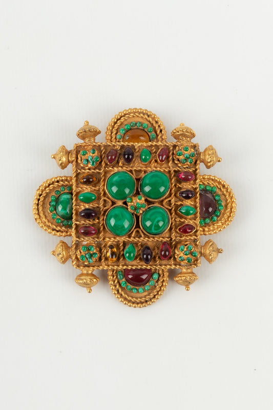 Broche byzantine Chanel