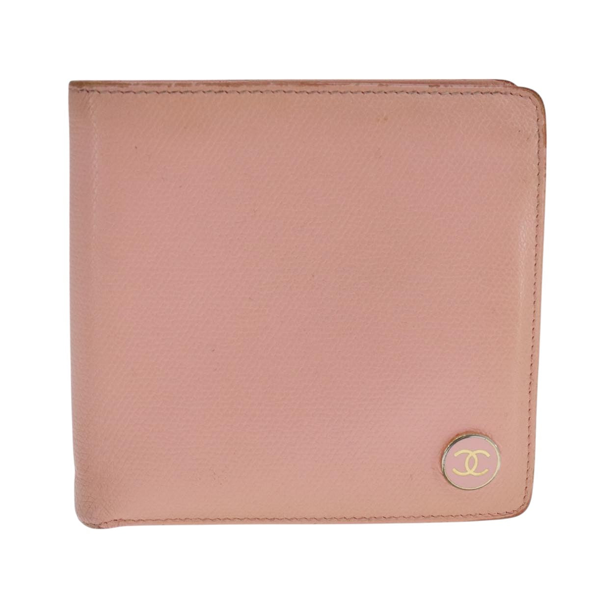 CHANEL Wallet Caviar Skin Pink CC 90900