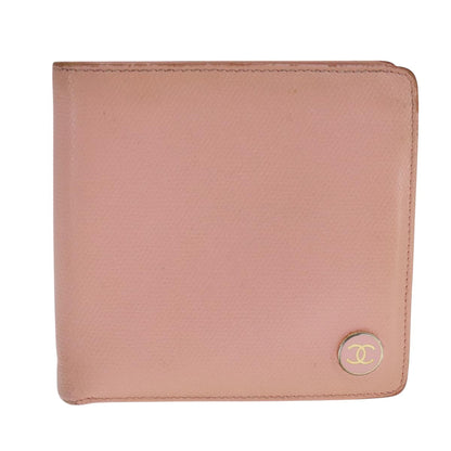 CHANEL Wallet Caviar Skin Pink CC 90900