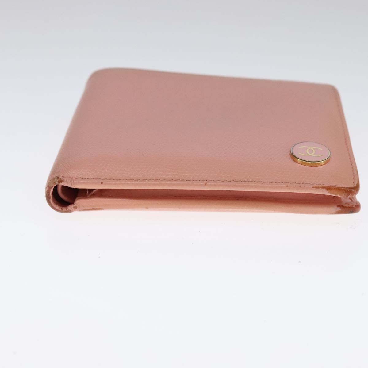 CHANEL Wallet Caviar Skin Pink CC 90900