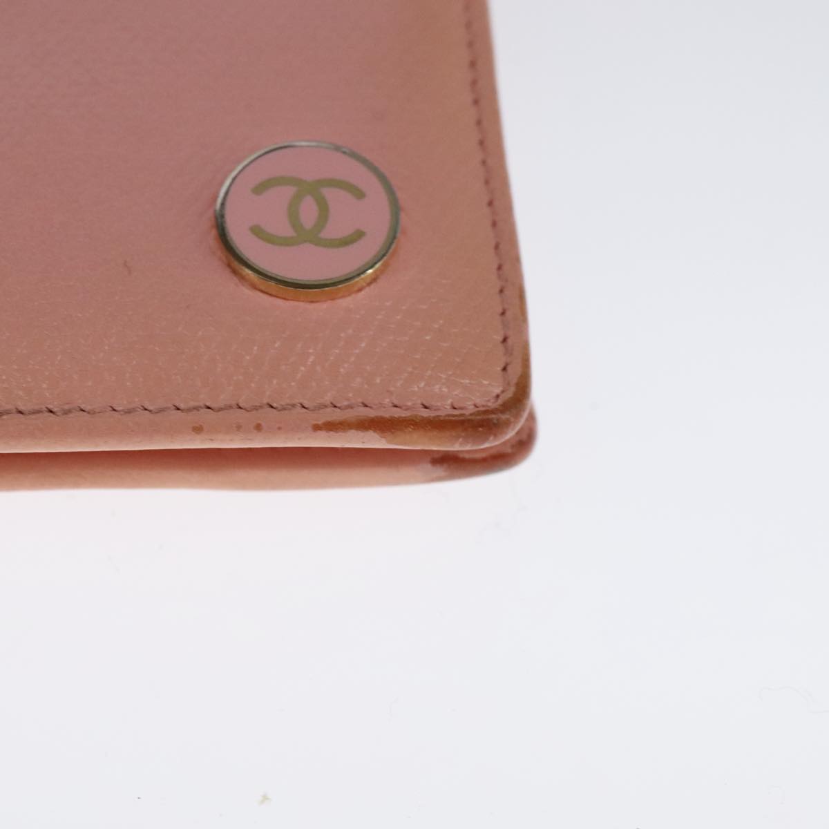 CHANEL Wallet Caviar Skin Pink CC 90900