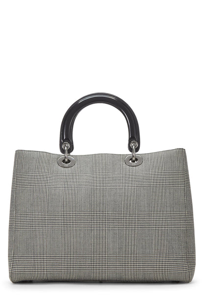 Dior, Black Houndstooth Lady Large, Black