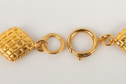 Collier matelass Chanel 1990s