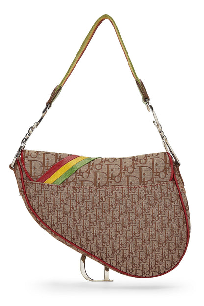Dior, Rasta Trotter Saddle Bag, Multi