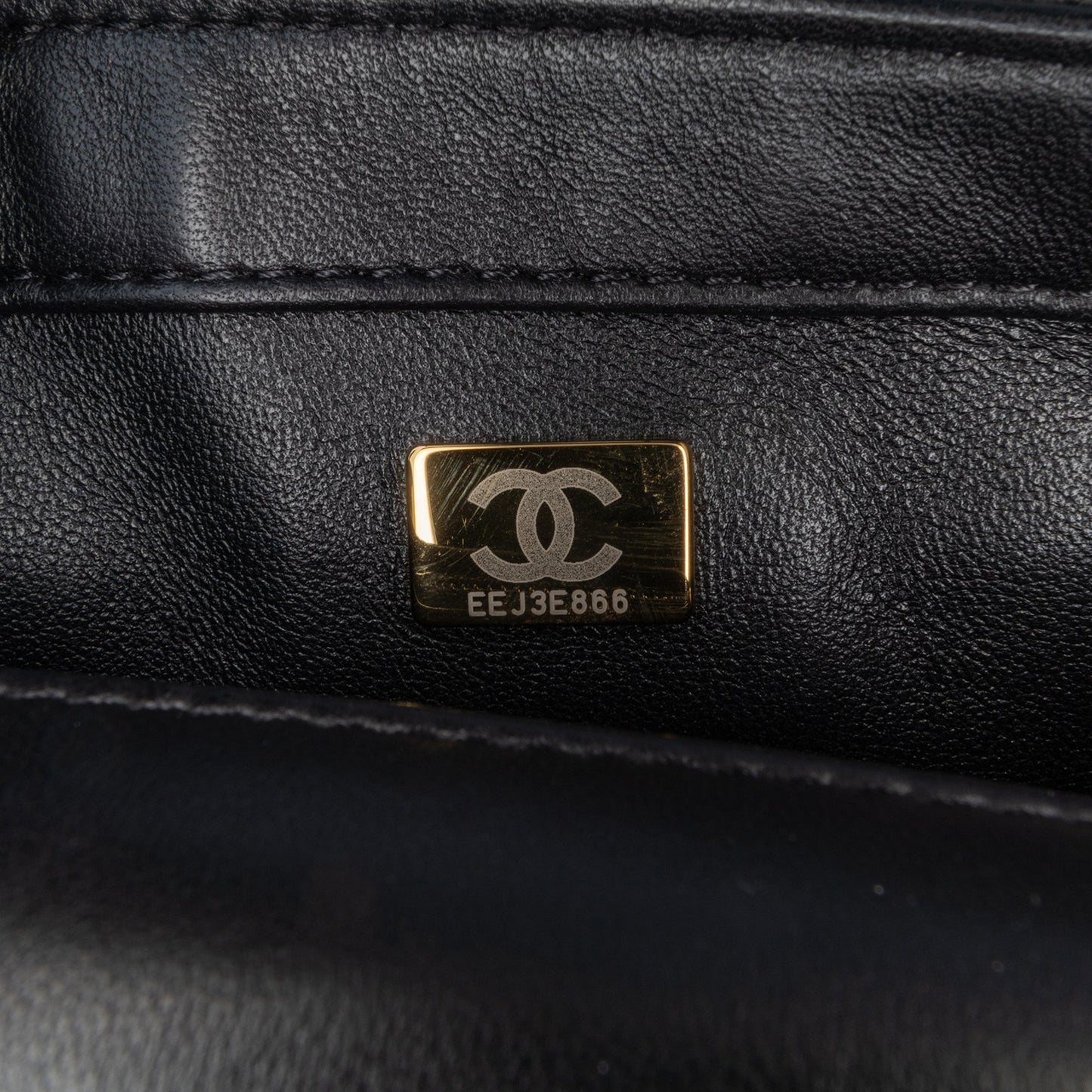 Black Chanel Mini Quilted Lambskin Heart Charms Flap Crossbody Bag