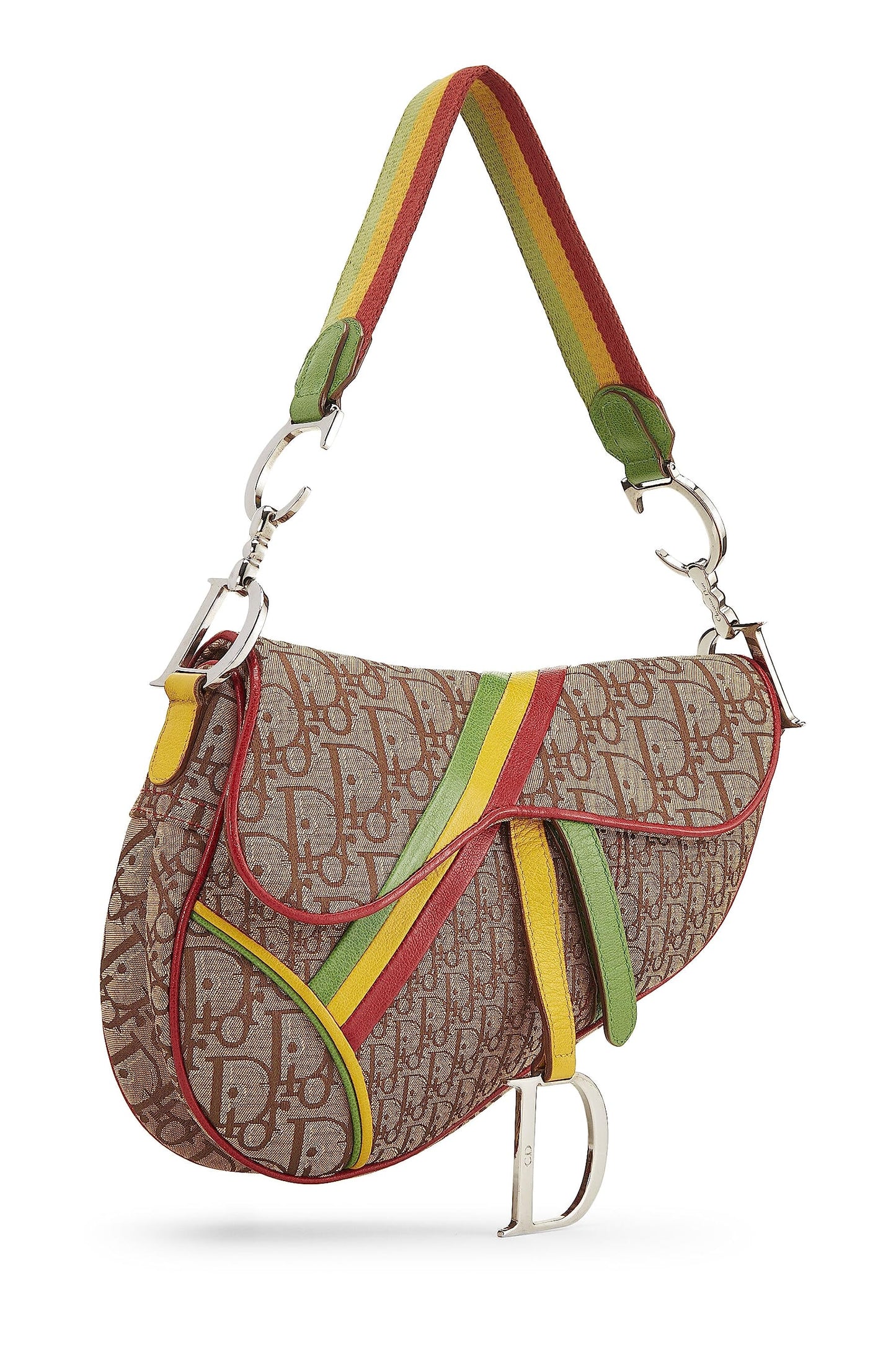 Dior, Rasta Trotter Saddle Bag, Multi