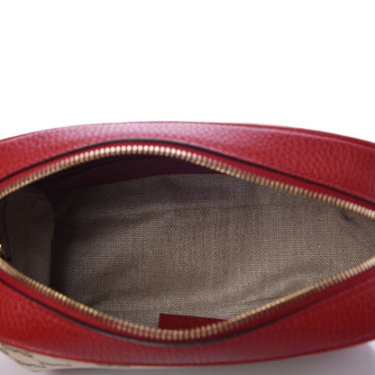 Gucci Canvas Supreme Camera Bag Red