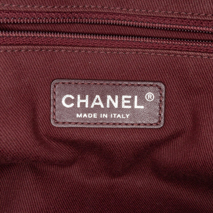 Black Chanel Paris Edinburgh Jumbo Calfskin Coco Sporran Flap Shoulder Bag
