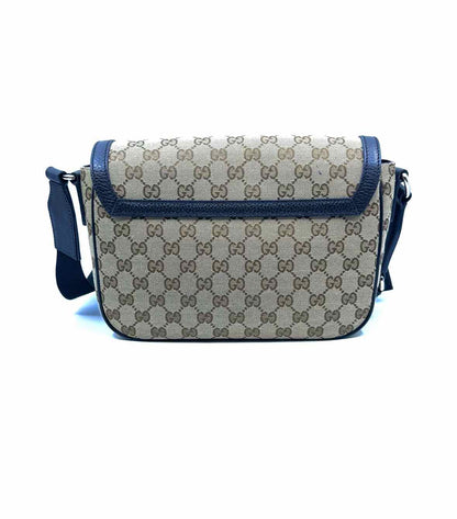 GUCCI Brown Canvas LOGO Handbag