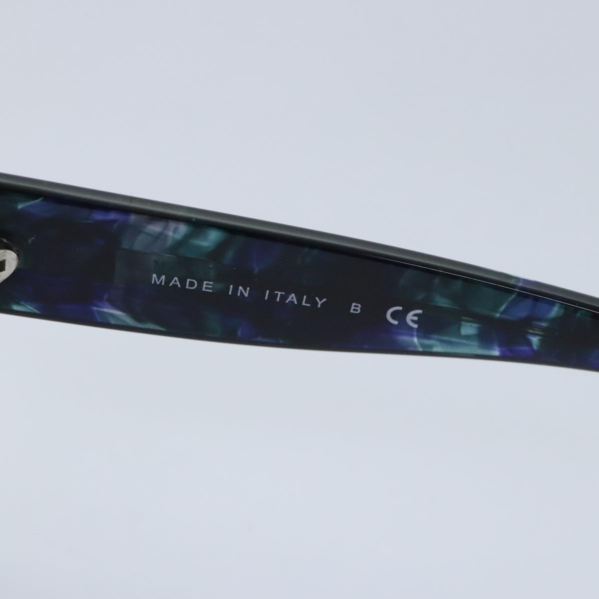 CHANEL Sunglasses plastic Navy Blue CC 93459