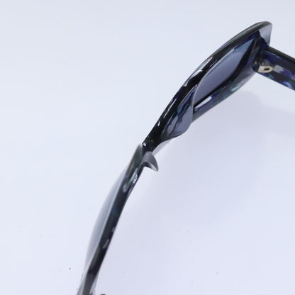 CHANEL Sunglasses plastic Navy Blue CC 93459
