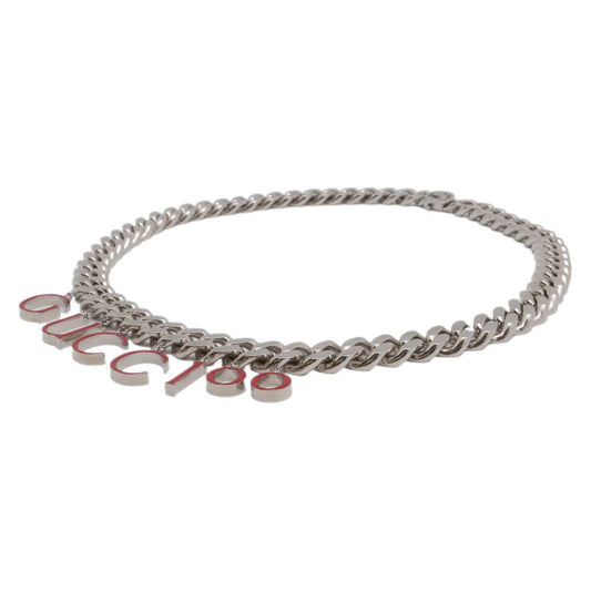 GUCCI ChainNecklace 100th Anniversary Limited Silver Metal