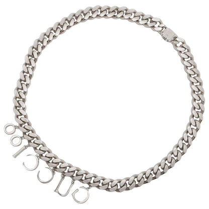 GUCCI ChainNecklace 100th Anniversary Limited Silver Metal