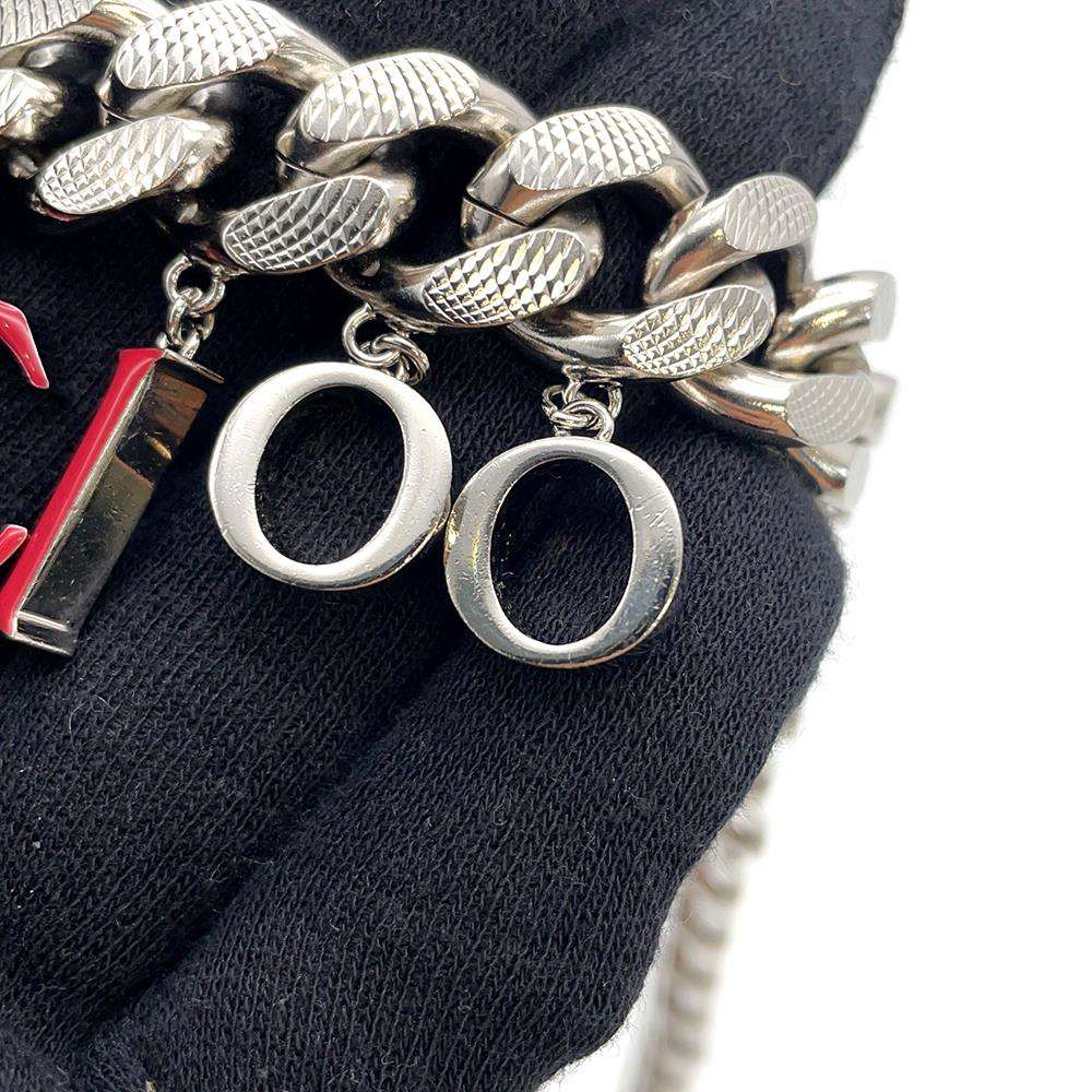GUCCI ChainNecklace 100th Anniversary Limited Silver Metal