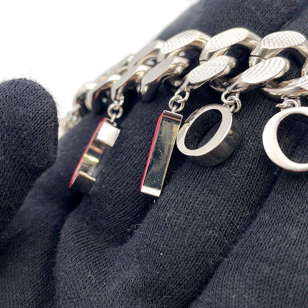 GUCCI ChainNecklace 100th Anniversary Limited Silver Metal
