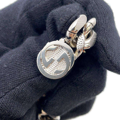 GUCCI ChainNecklace 100th Anniversary Limited Silver Metal