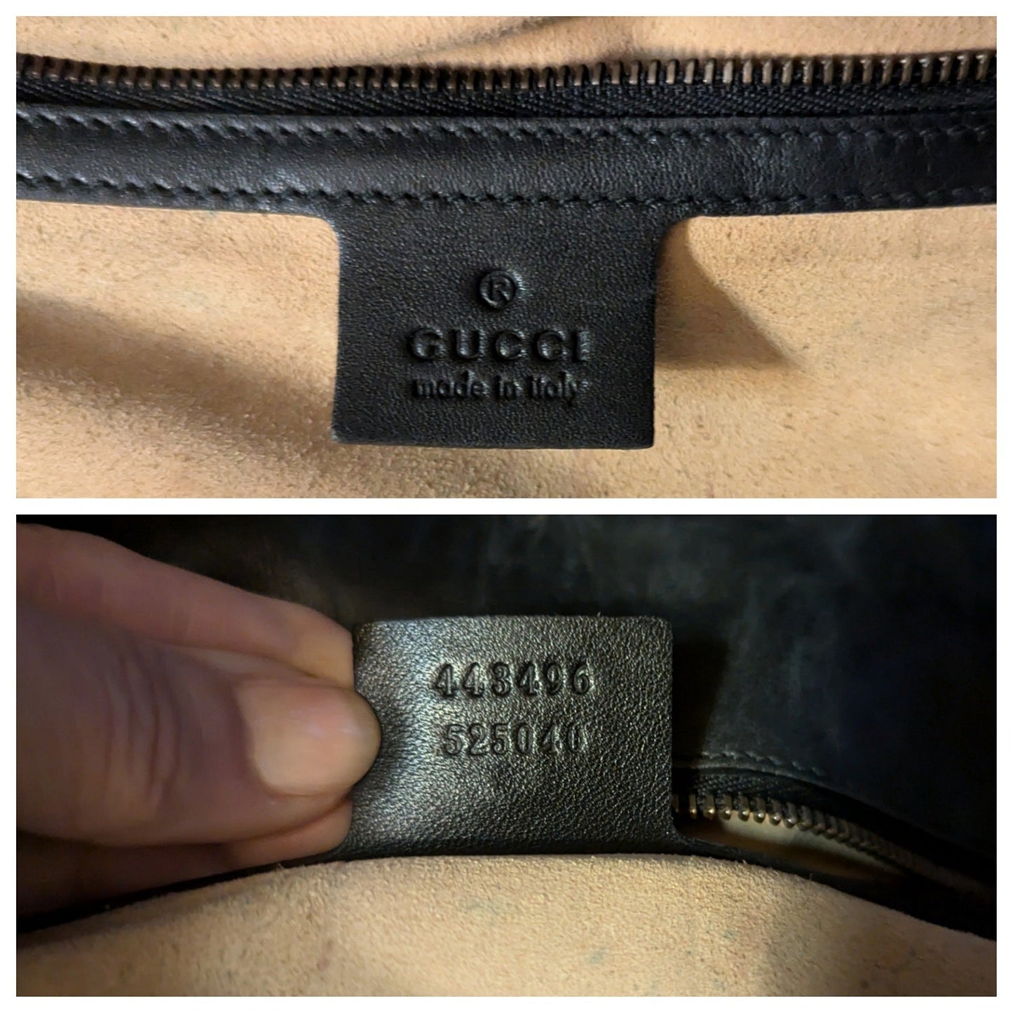 Gucci Black Chevron Quilted GG Marmont Medium Shoulder Bag