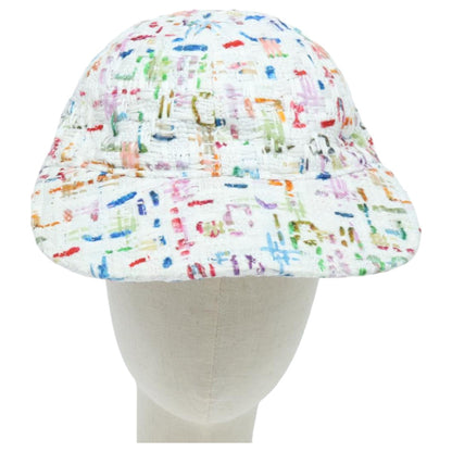 CHANEL Cap Tweed M Multicolor CC 94826A