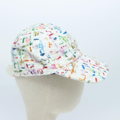 CHANEL Cap Tweed M Multicolor CC 94826A