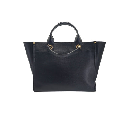Chanel Small Black Caviar Studded Deauville Tote