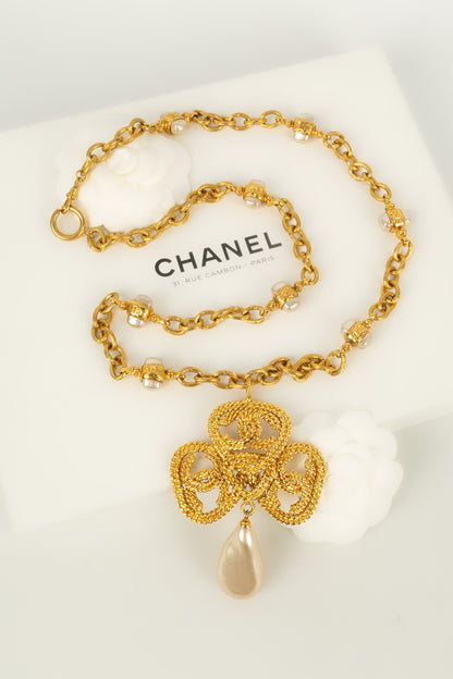 Collier pendentif Chanel 1990s