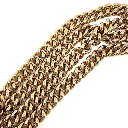 GUCCI ChainShoulder Gold 409487 Leather