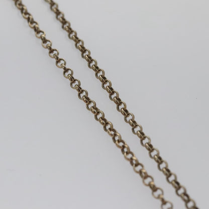 CHANEL Necklace metal Light Blue CC 96804