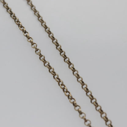 CHANEL Necklace metal Light Blue CC 96804