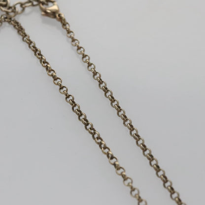 CHANEL Necklace metal Light Blue CC 96804