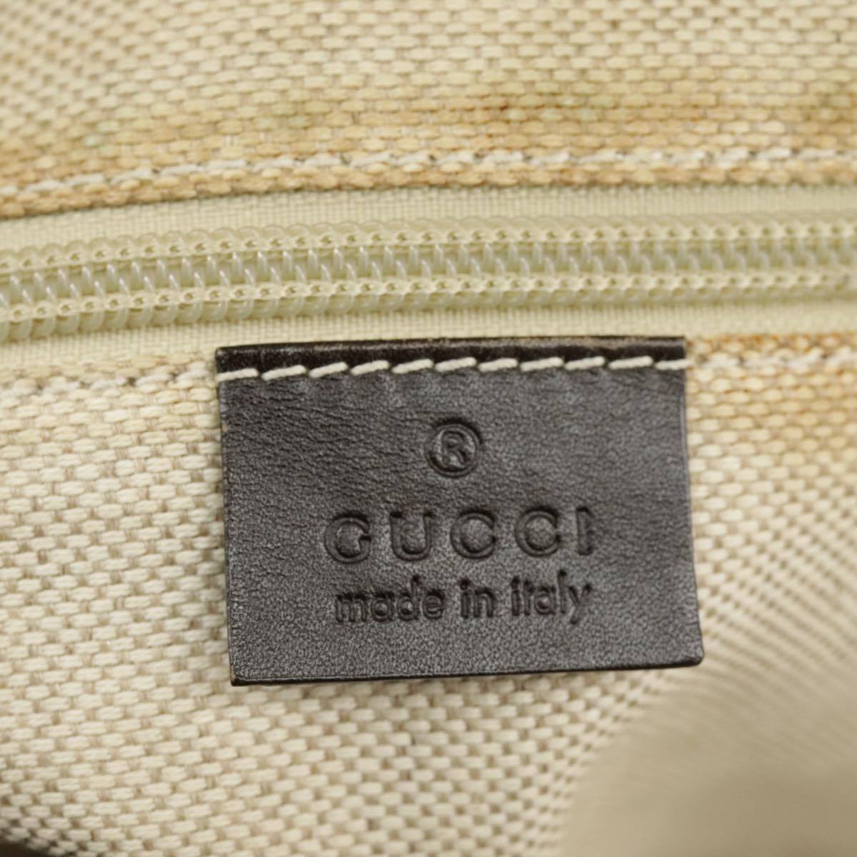 GUCCI GG Canvas Web Sherry Line Tote Bag Red Green gold 308928  97000