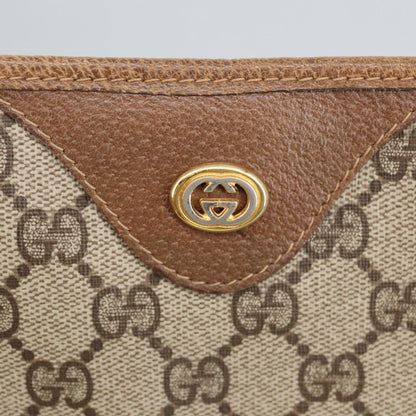 GUCCI GG Supreme Tote Bag PVC Leather Beige Gold 40 02 998  97520