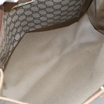 GUCCI GG Supreme Tote Bag PVC Leather Beige Gold 40 02 998  97520